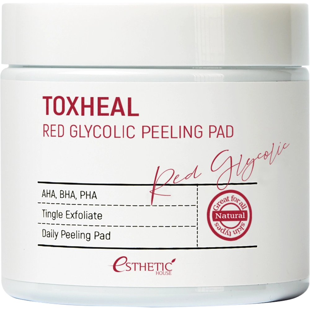 Гликолевый пилинг esthetic house. Esthetic House Toxheal Red glyucolic peeling Pad,100 шт. Пилинг-подушечки миндальные Toxheal Red glyucolic peeling Pad, 100 мл (100 шт). Пилинг-подушечки с гликолевой кислотой Esthetic House Toxheal Red Glycolic peeling Pad. Esthetic House пилинг-подушечки миндальные Toxheal Red glyucolic peeling Pad, 100 шт.